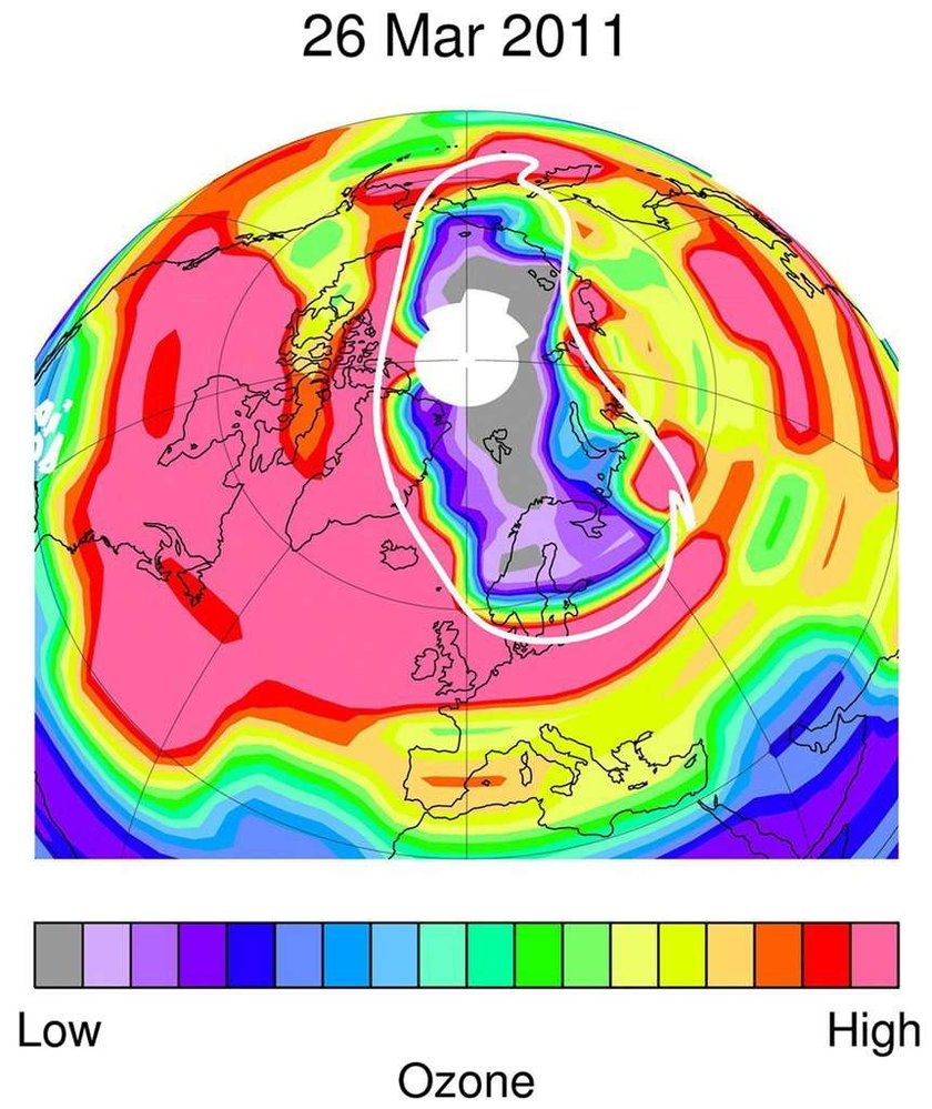 Dziura ozonowa zagraża Polakom! Bije rekordy