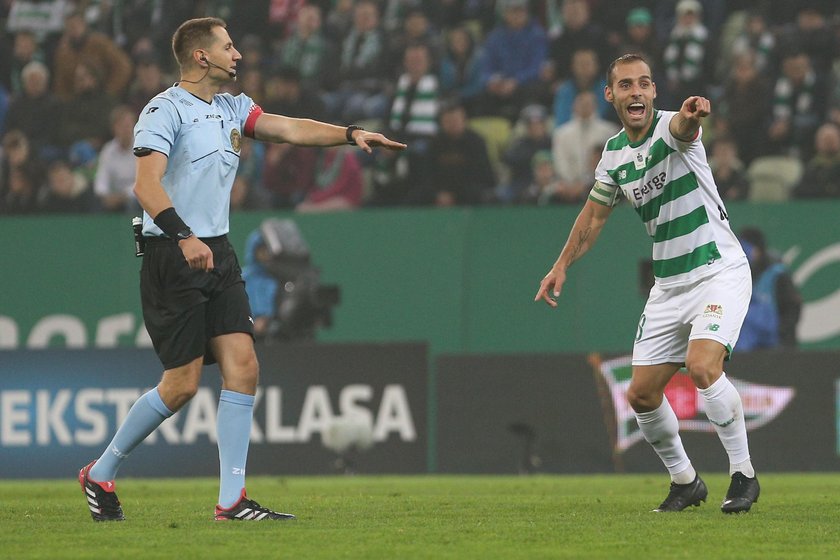 Pilka nozna. Ekstraklasa. Lechia Gdansk - Cracovia. 10.11.2018