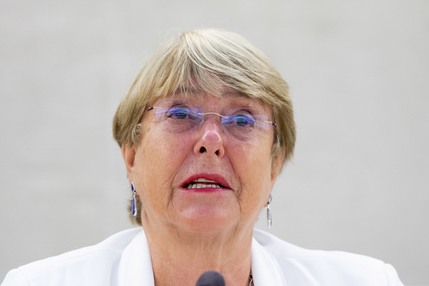 Michelle Bachelet, Wysoka Komisarz Narodów Zjednoczonych ds. Praw Człowieka.