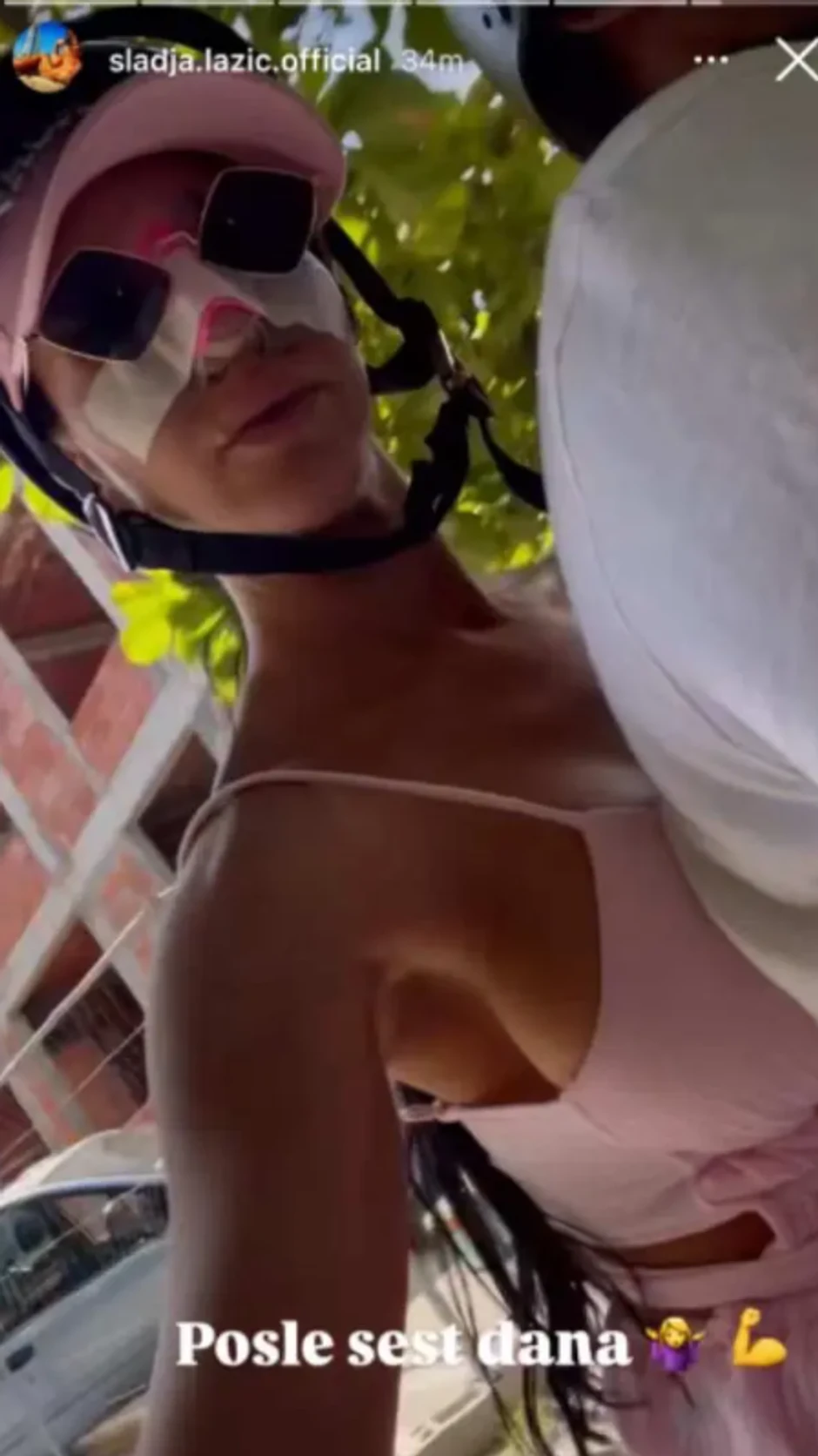 Slađa Lazić nakon operacije