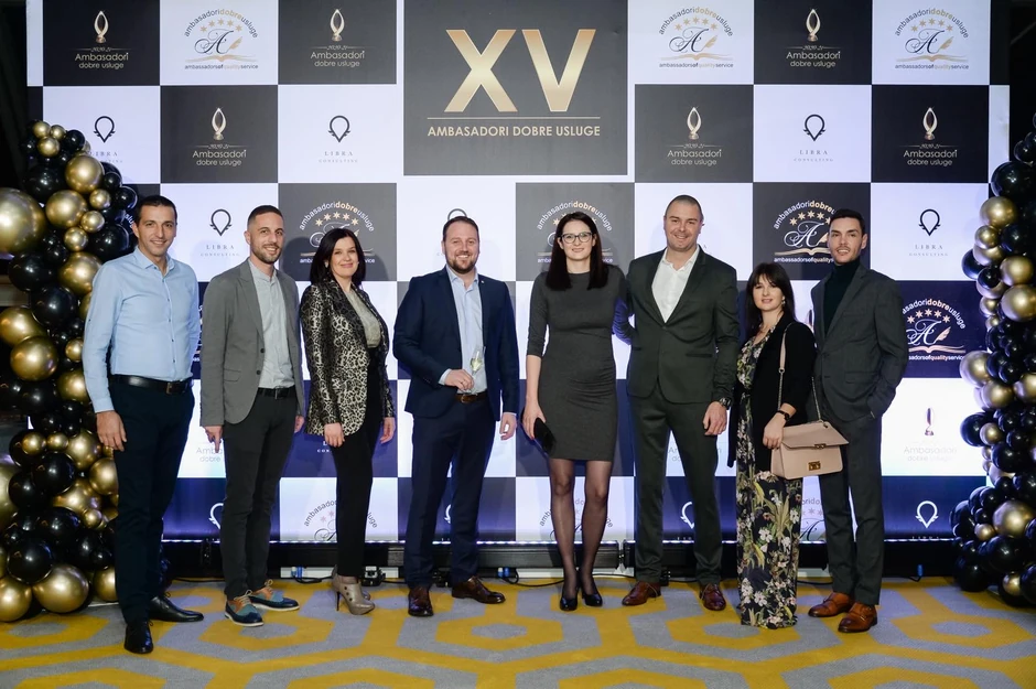 Makuljević sa drugim dobitnicima priznanja