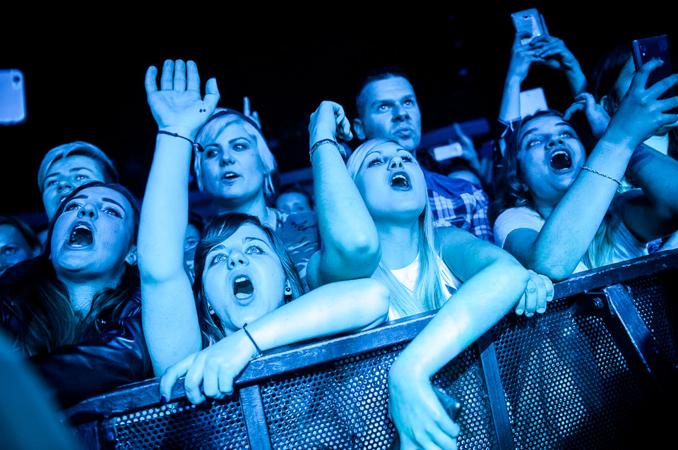 Koncert Agnieszki Chylińskiej w klubie Palladium w Warszawie