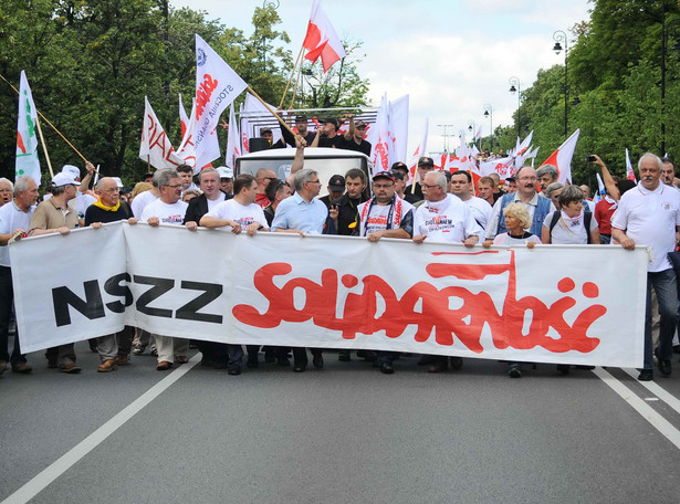 Protest "Solidarności"