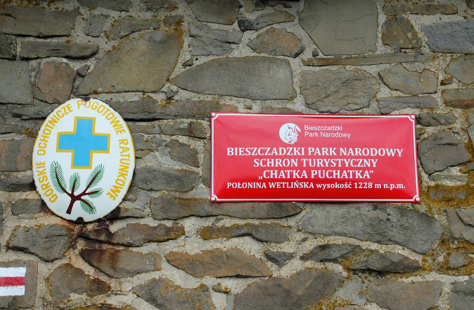 Schronisko Chatka Puchatka na Połoninie Wetlińskiej, Bieszczady