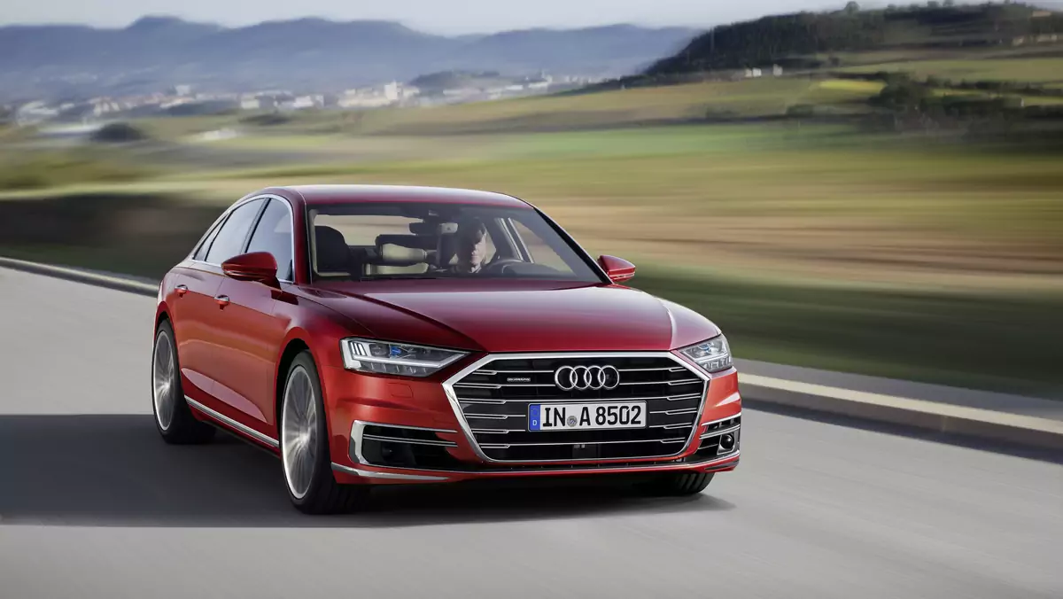 Nowe Audi A8 z funkcjami autonomicznej jazdy