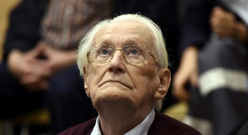 Former SS officer Oskar Groening was sentenced to four years in prison after his 2015 trial Lueneburg, northern Germany