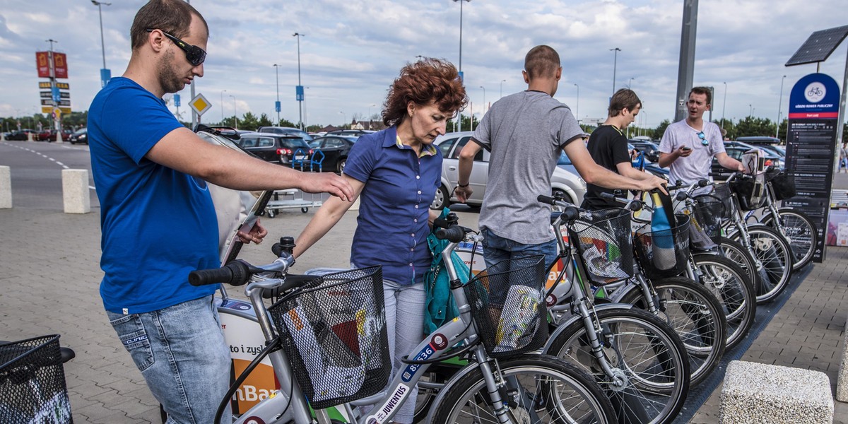 W Porcie Łódź powstała 101. stacja roweru miejskiego