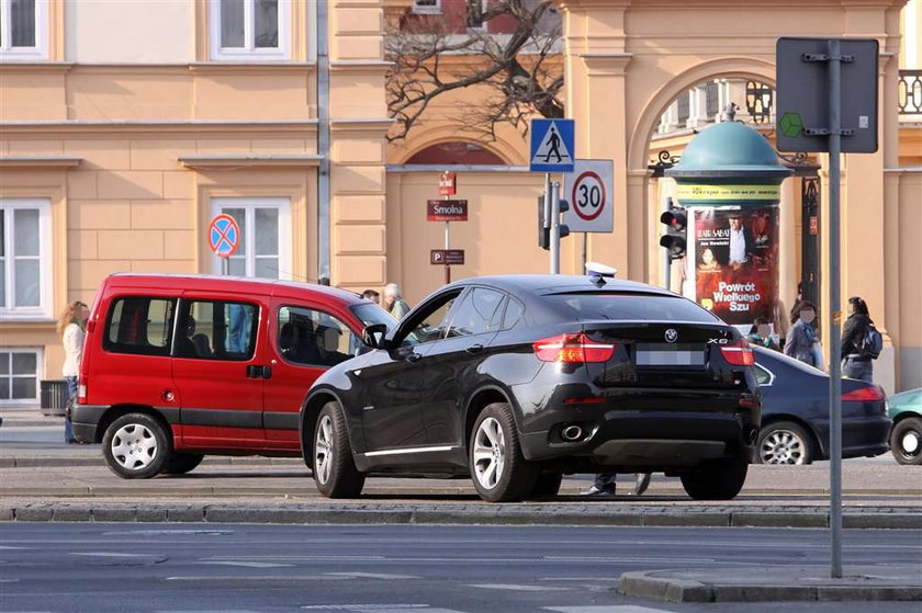 Mąż Kaczyńskiej zatrzymany przez policję, bo...