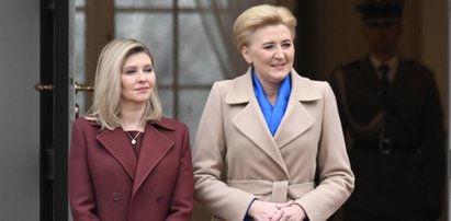 Ołena Zełenska i Agata Duda podsumowane przez ekspertkę. "Troszeczkę lepiej wyszło to Zełenskiej"