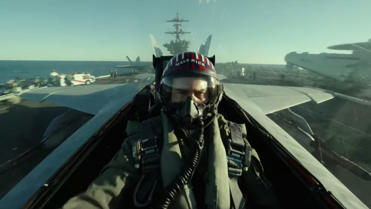 "Top Gun: Maverick": pierwszy zwiastun kontynuacji "Top Gun" z Tomem Cruisem