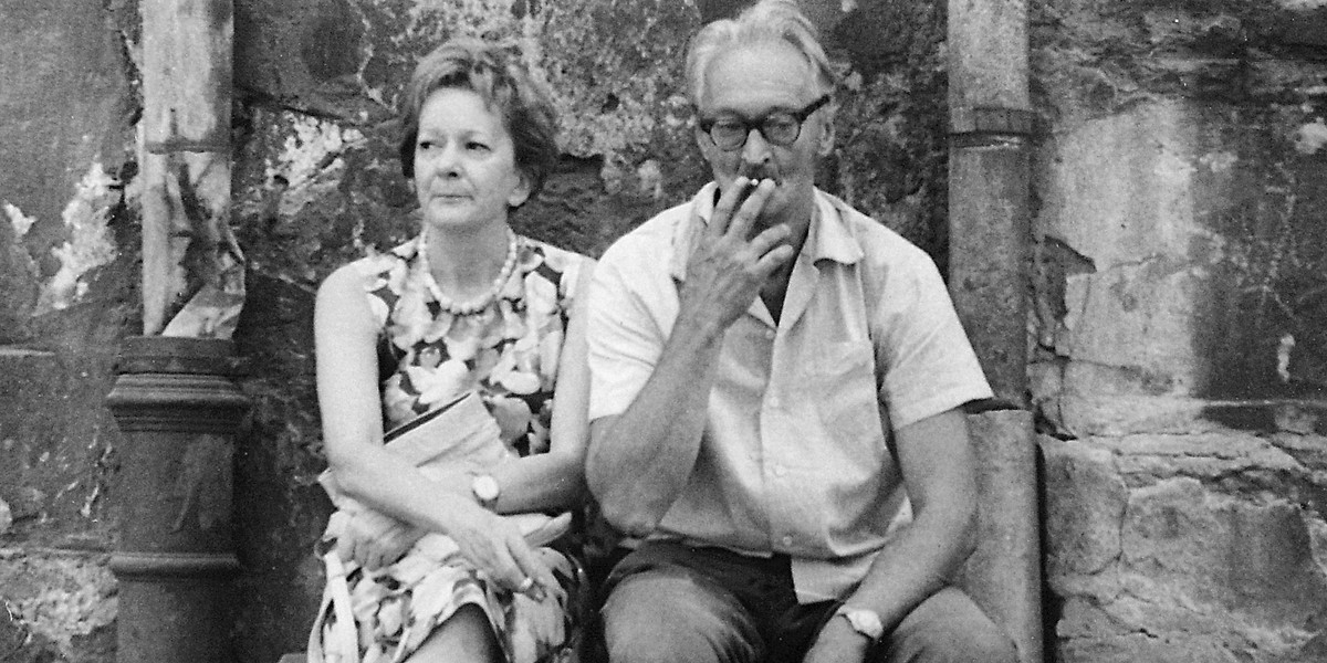 Wisława Szymborska i Kornel Filipowicz