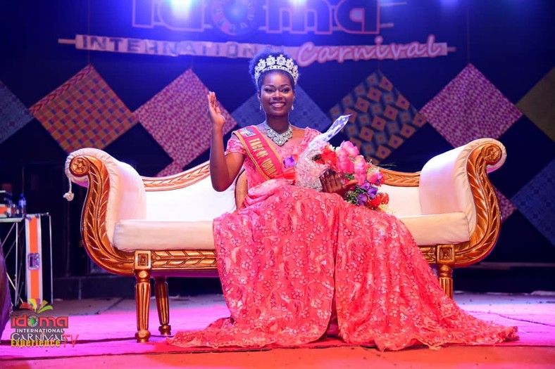 Miss Cross River, Her royal majesty, Queen Juliet Eyah was crowned as the Face of Idoma International Carnival 