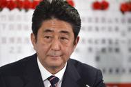 Shinzo Abe twarz Japonia LDP