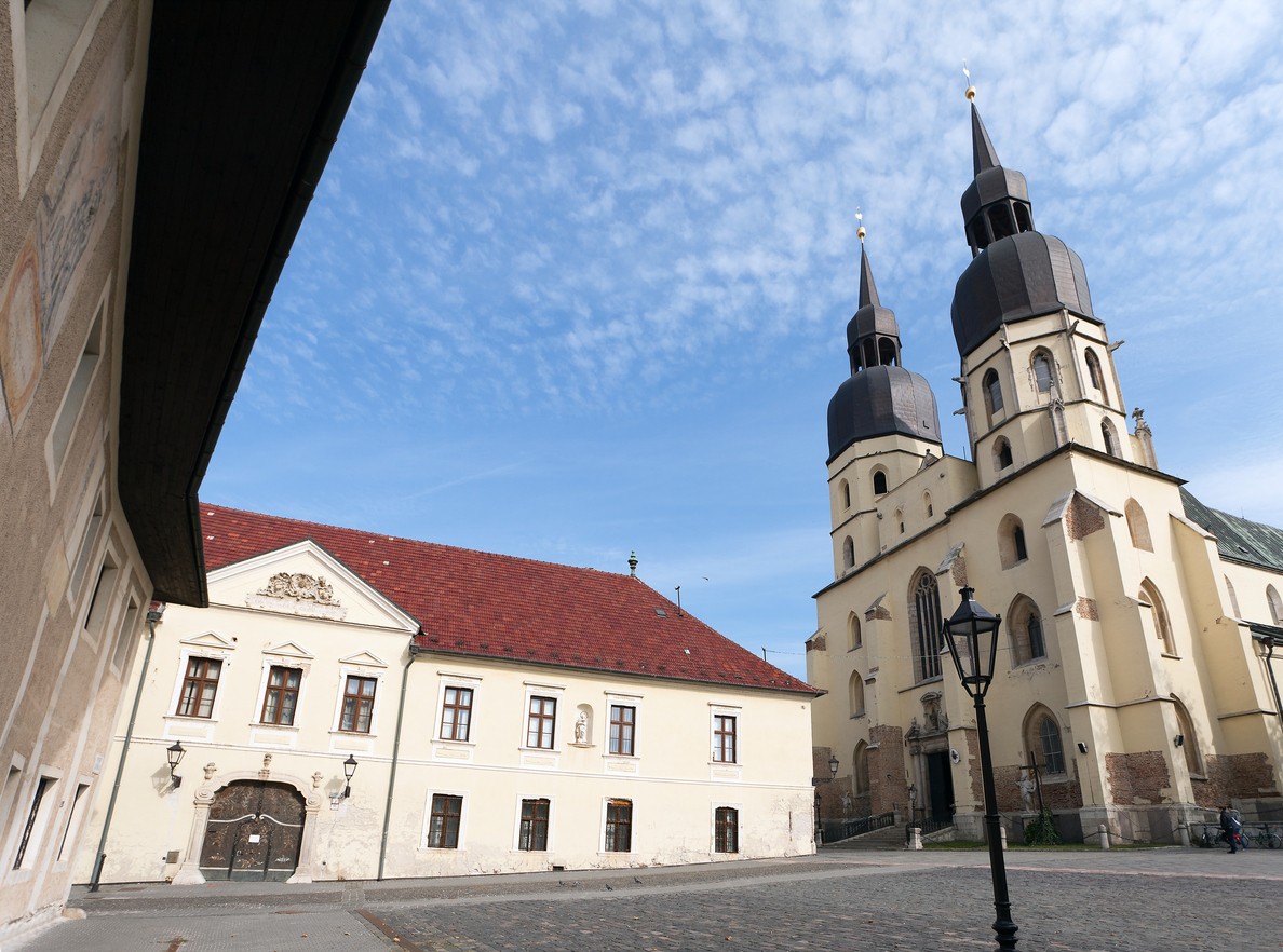Slovenské mesto Trnava. 