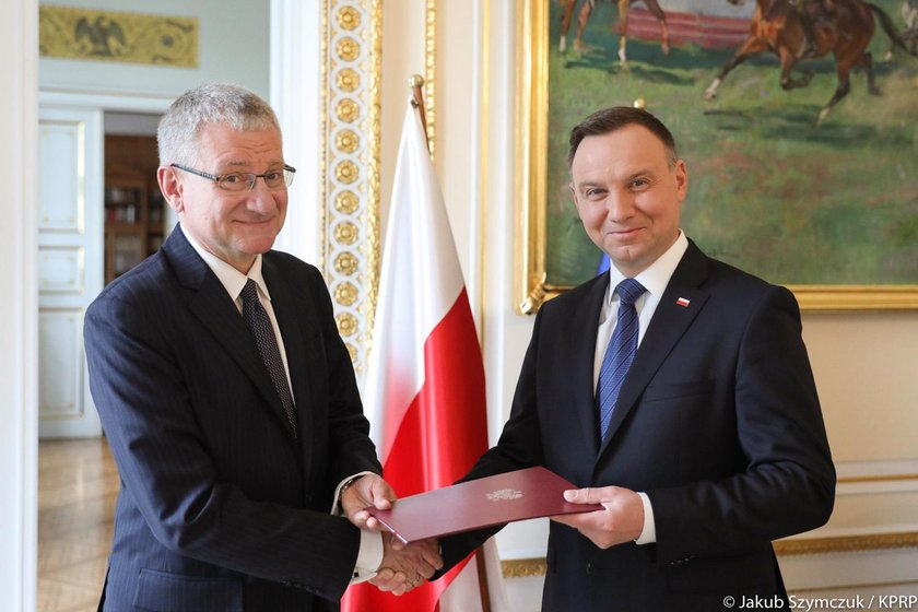 Bogusław Winid i Andrzej Duda