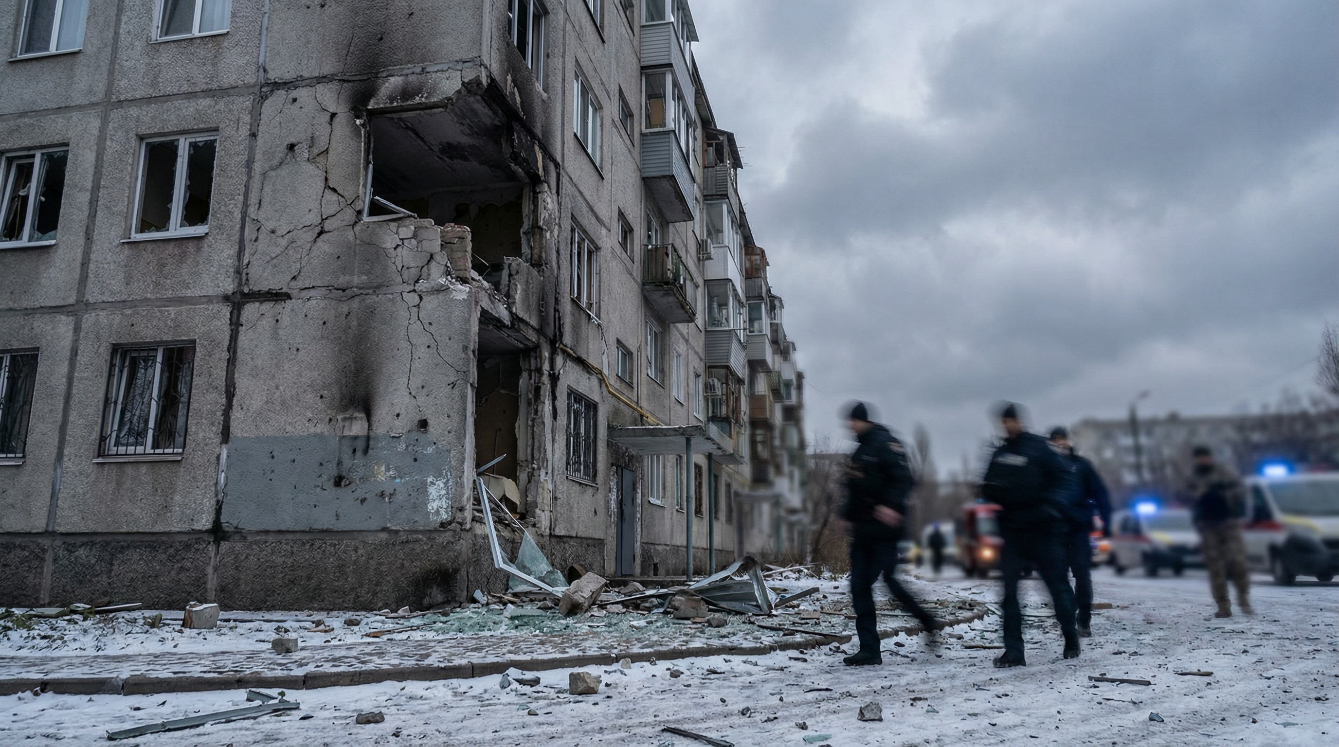 Misiles y 97 drones rusos atacan la ciudad natal de Zelenski: dos muertos