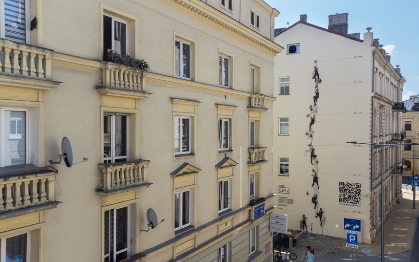 Aleksandra Mirosław ma swój mural w Lublinie. Jest już nie aktualny