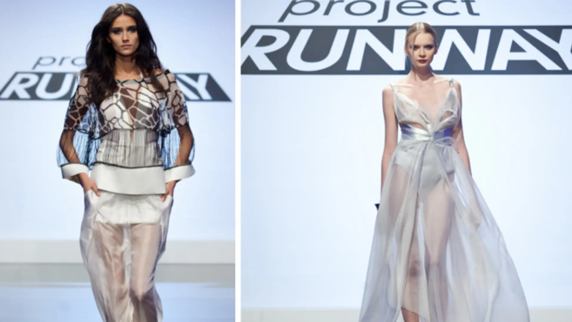 Project Runway odc.10 projekty dla magazynu Elle