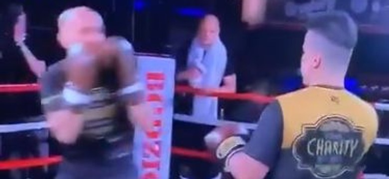 Kazimierz Marcinkiewicz zadebiutował w ringu. Były premier był liczony