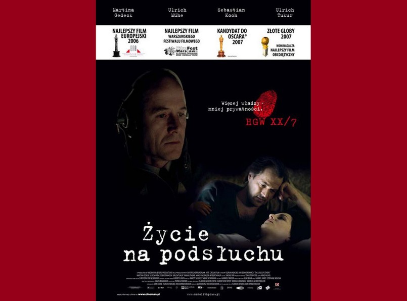 Plakat filmu "Życie na podsłuchu"