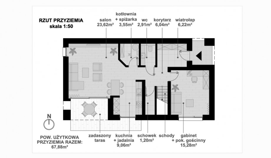 Przykładowy darmowy projekt domu