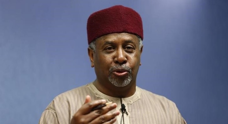 Former, National Security Advisor Mohammed Sambo Dasuki said everything that happened to one in life is designed by God.   (REUTERS/Andrew Winning)