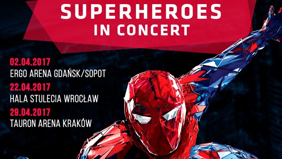 W kwietniu 2017 roku odbędą się trzy koncerty pod hasłem Superheroes in Concert, w ramach których zaprezentowane zostaną symfoniczne wersje tematów muzycznych z filmów o superbohaterach. Koncertom towarzyszyć będą pokazy specjalnej multlimedialnej choreografii. Całość można będzie oglądać w wirtualnej rzeczywistości. Widowiska Superheroes in Concert w 2017 roku odbędą się w Trójmieście, Wrocławiu i Krakowie.