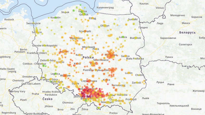 Smog W Polsce 10 Listopada Stan Jakosc I Zanieczyszczenie Powietrza Wiadomosci