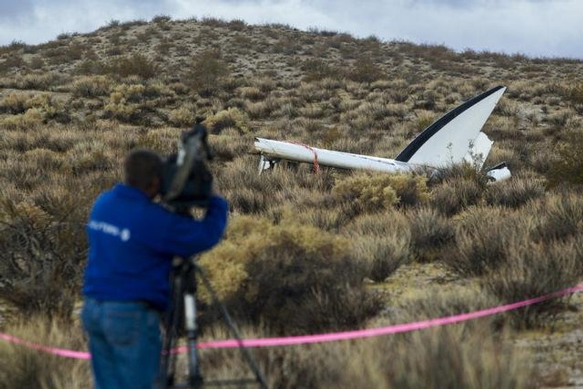 Ostaci letelice "Virdžin galaktika" su nađeni u pustinji Mohave