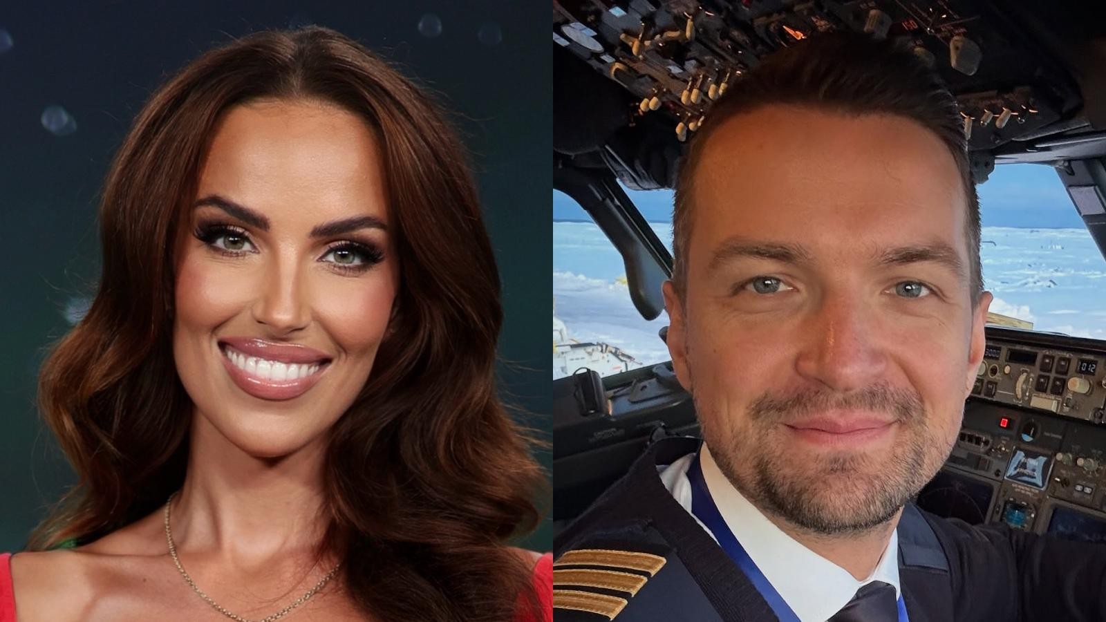 Športová moderátorka Simona Leskovská a bývalá tvár Markízy Viktor Vincze. 
