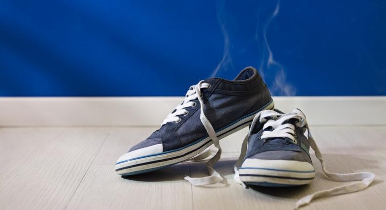 These household tricks will help you get rid of the odor in your shoes [ThriftyFun]