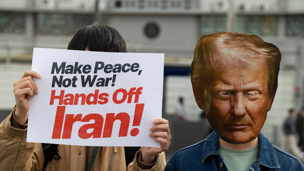 Protest protiv rata u Iranu