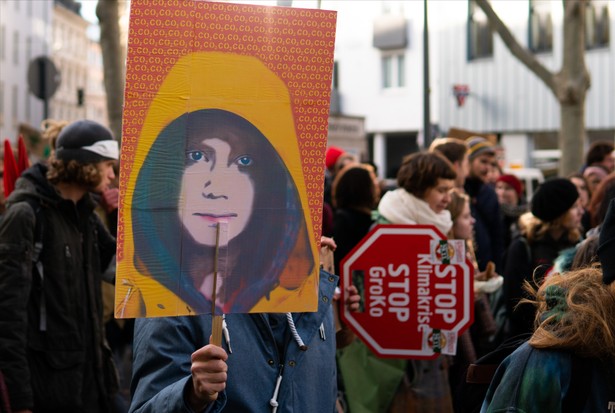 Kolonia, Niemcy. Protest klimatyczny