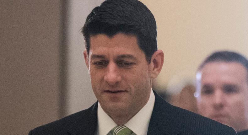 House Speaker Paul Ryan, the Wisconsin Republican.