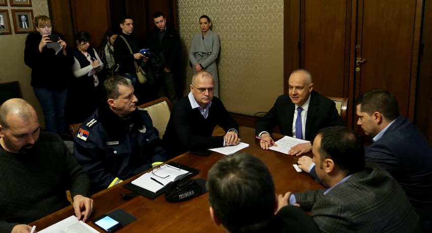 Radojičić i Vesić sa saradnicima