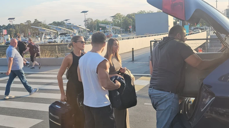 Saša Kovačević sa devojkom