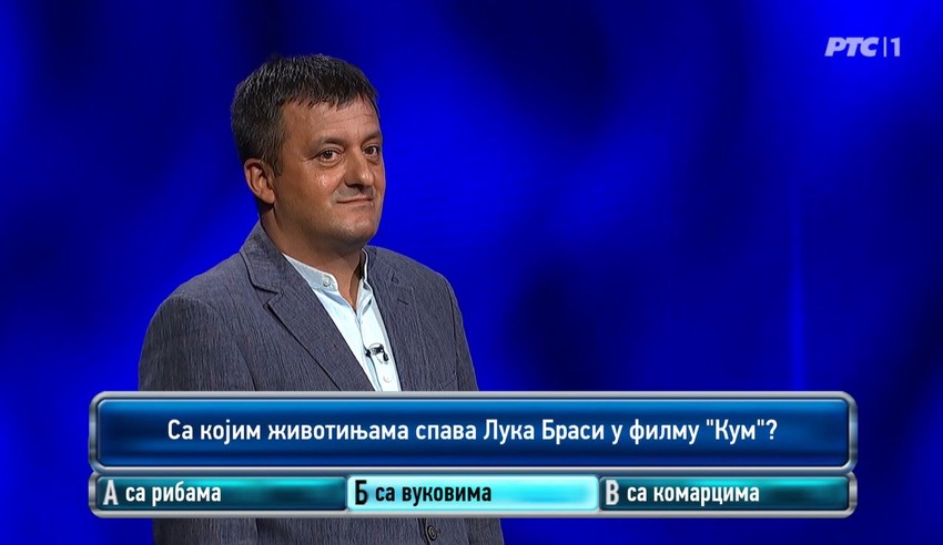 Pogrešan odgovor na pitanje iz filma "Kum"