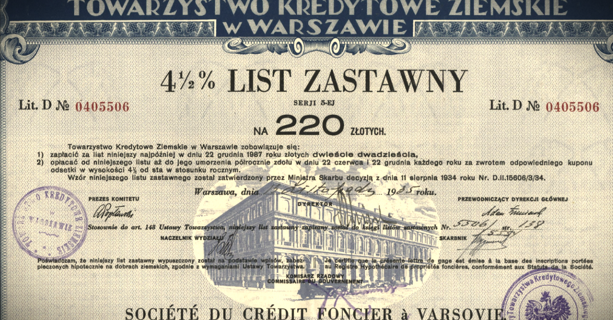 Wiceprezes ZBP: Listy zastawne to szansa na tanie kredyty hipoteczne i stabilizację sektora bankowego [OPINIA]