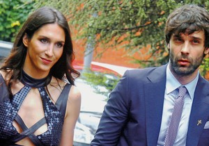 Jelisaveta Orašanin i Miloš Teodosić