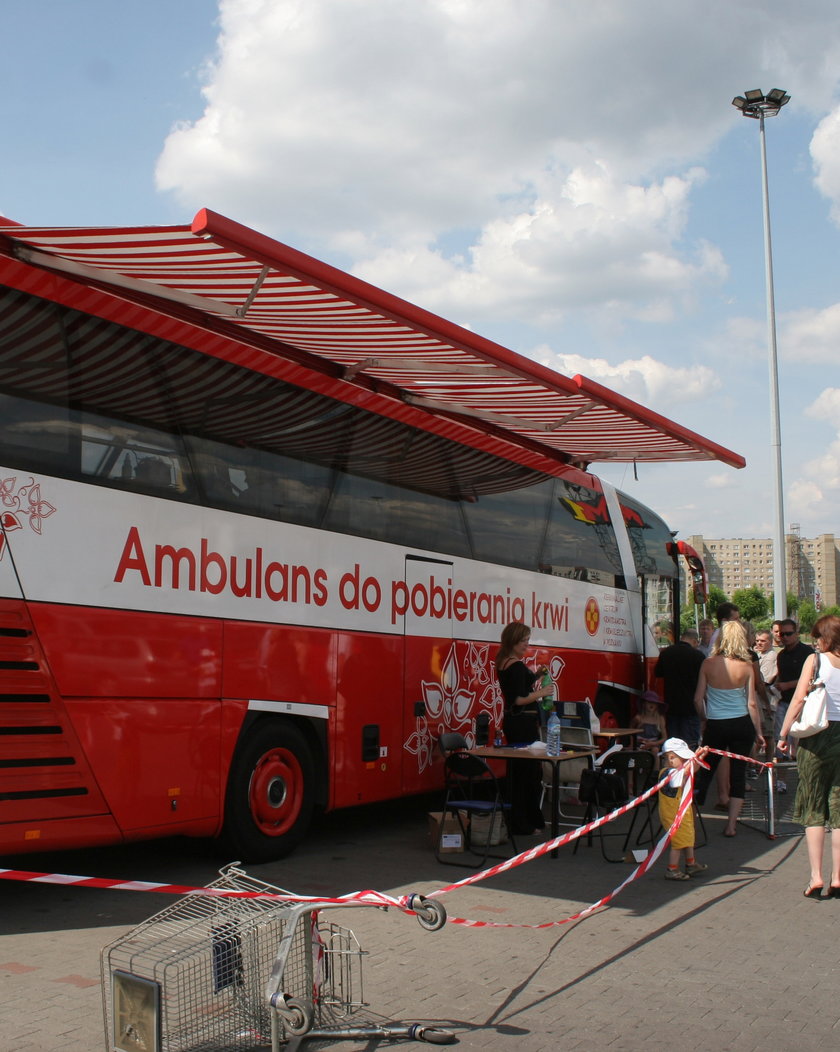 W najbliższy czwartek w Gdyni odbędzie się ambulansowa zbiórka krwi