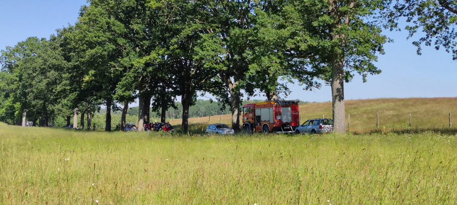 Kolizja w pobliżu Zarańska