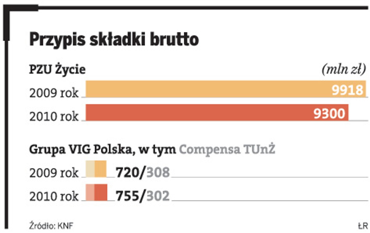 Przypis składki brutto.