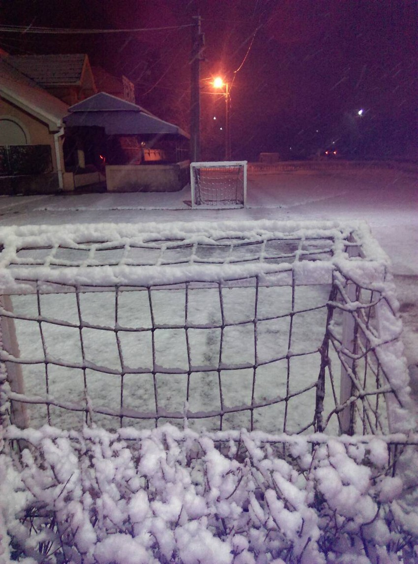 Zavejani tereni u Surčinu