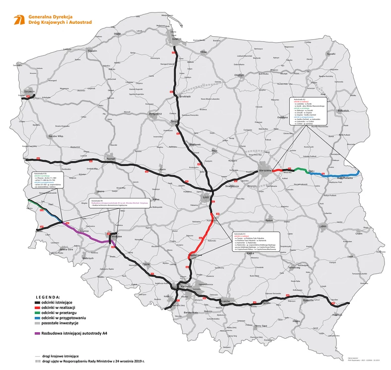 Autostrady w Polsce