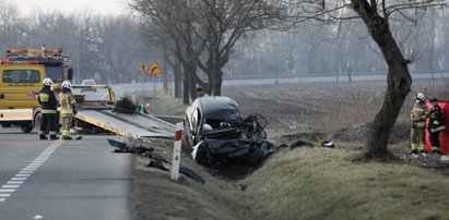 Dramat pod Żyrardowem. Nie żyje młody mężczyzna