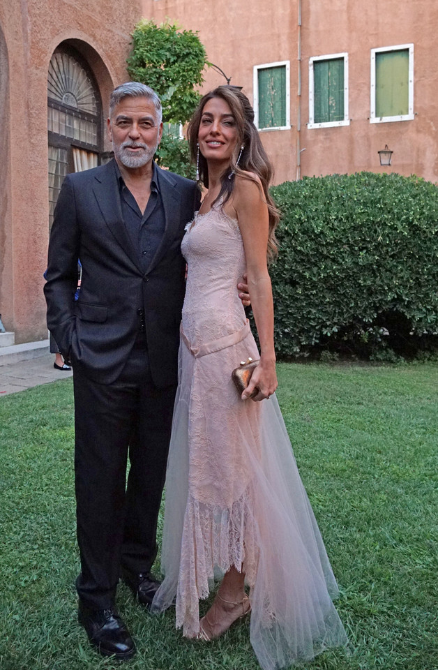 George Clooney z żoną Amal Alamuddin