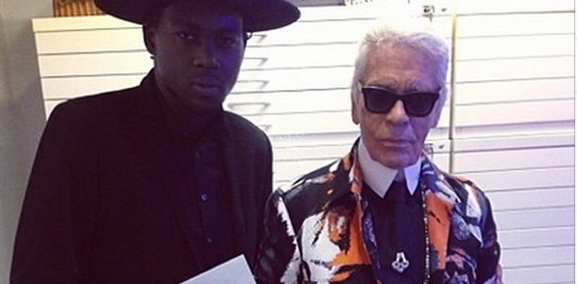 Karl Lagerfeld w singlu nowojorskiego rapera