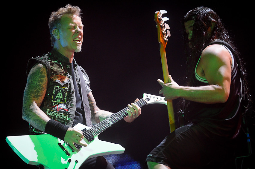 Metallica na festiwalu Sonisphere 2012 w Warszawie (fot. Artur Rawicz / Onet)