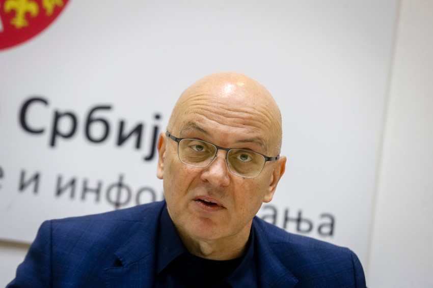 Ministar kulture i informisanja Vladan Vukosavljević 