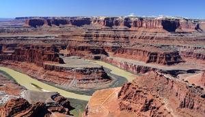 Dead Horse Point State Park in Utah looks like the Grand Canyon.